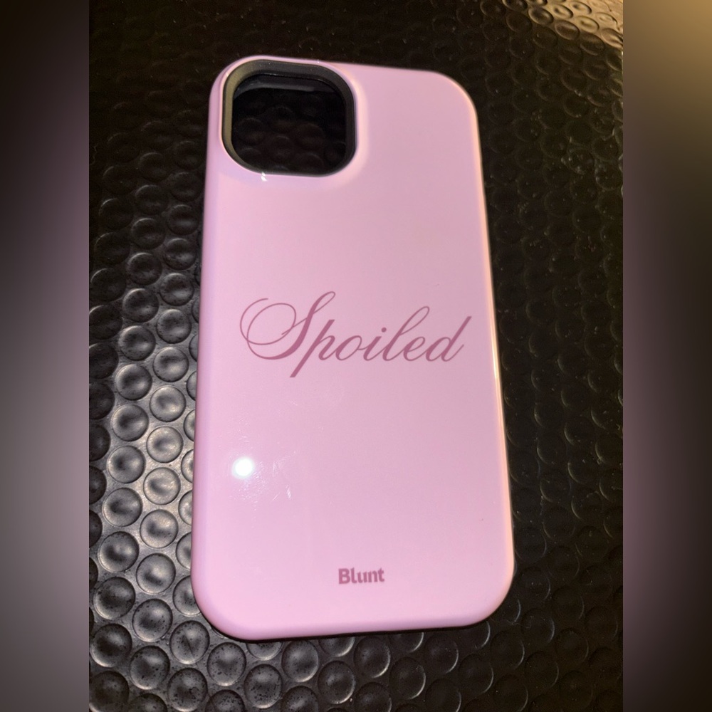 Pink i Phone 15 Case - Spoiled Design